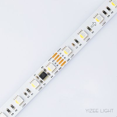 Pita LED Kontrol DMX512 Warna Impian 24V Strip LED 5050 RGB yang Dapat Diprogram