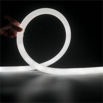 Φ 18mm Silicone Neon Strip 24V CRI90 9.6W/M 360° Fleksibel Lampu Neon Bulat