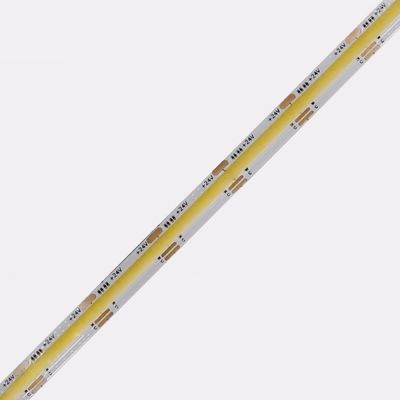 CRI90 24VDC COB LED Strip 2700K - 6000K CCT Dapat Disesuaikan 608 Chip/M Pita LED 8mm