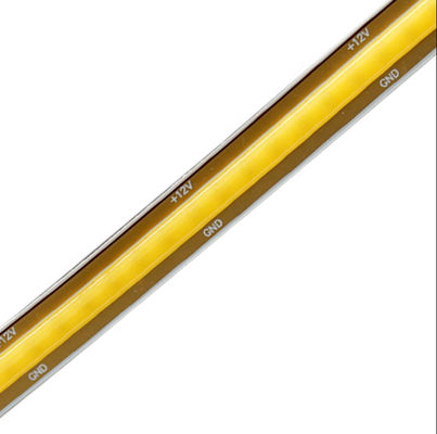 Lampu Strip Cob 8mm Free Cut 12V 24V 528 Chip 10W Lampu Strip Led Fleksibel
