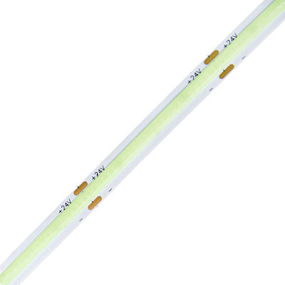 8mm Lebar Ice Blue COB LED Strip DC24V Dot Free 10W/m Dot Free LED Strip
