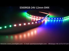 Strip LED RGB Digital DMX512 60LED/M 12Mm 14.4W/M 5050 Strip Led Warna Impian