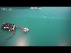 Strip Neon Silikon 6*12Mm IP67 Tampilan Samping Ra90 Ekstrusi Silikon LED Neon Fleksibel